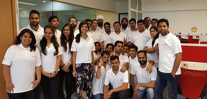 Sambhavi with the ShopMate team