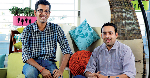 Ashish Goel and Ravi Rajiv Srivatsa of Urban Ladder