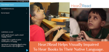 Hear2Read Helps Visually Impaired To Hear Books In Their Native Language