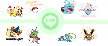 Line Introduces Pokemon Stickers for a Cause