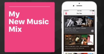“My New Music Mix” For iOS 10 and macOS beta version.