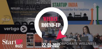 Startup-buzz weekly Roundup for 22nd January 2017